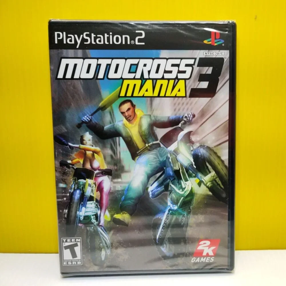 Motocross Mania 3 (Sony PlayStation 2, 2005) PS2 Motorcycle Game New SEALED